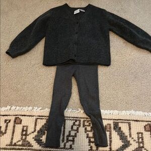 Zara Kids Dark Gray Matching Set
